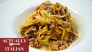 The Official Ragu alla Bolognese  Authentic recipe from Bologna [upl. by Nidya701]