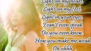 Demi Lovato  Lightweight Lyrics [upl. by Aneertak]