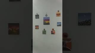 wall decoration painting painting wallhanging drawing art shorts youtubeshorts trending [upl. by Elleivad]