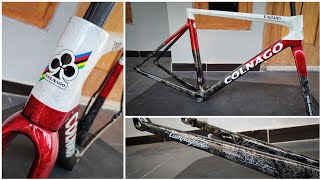 Custom Paint Colnago V3rs Triple Colour Marble‼️ [upl. by Eelahc]