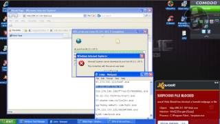 Avast Free Antivirus with Comodo Firewall Modified settings  Test with more links [upl. by Aititel]