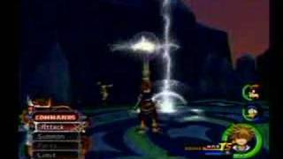 KH2 Demyx Boss FightEnglishStandard [upl. by Lleznod817]