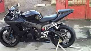 Yamaha R6 2004 Galassetti exhaust [upl. by Tnerual935]