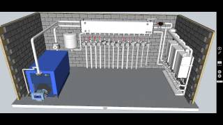 Commercial Boiler House Retrofit Example  NRG ZONE [upl. by Aneehsak700]