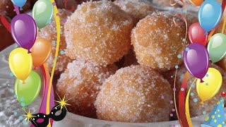 Ricetta di Carnevale Come Fare le Castagnole  Video Dolci Tipici [upl. by Astraea]