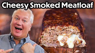 An EPIC CheeseStuffed Smoked Meatloaf [upl. by Krilov]