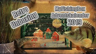 2019 der Maßstab MyFishingBox Adventskalender 2019 Retro Unboxing [upl. by Lachus]