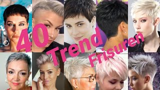 Frisuren 2021  Flotte Kurzhaarschnitte  Frisuren ideen  MeliHairStyle [upl. by Trela]