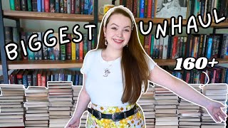 UNHAUL BOOKS WITH ME 🗑️✌🏻 most RUTHLESS unhaul ever [upl. by Savdeep782]