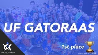 UF GatoRaas  FIRST PLACE  Raas AllStars IX  2017  Dare to Dream [upl. by Moncear650]