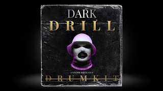 FREE DARK DRILL DRUM KIT 2024  FREE DRUM KIT DOWNLOAD [upl. by Zoldi]