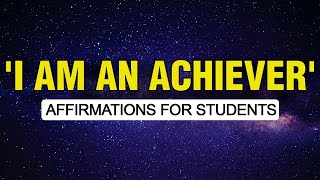 Affirmations For Students Success in Exams Study amp Learning  Law Of Attraction  Manifest [upl. by Imot]