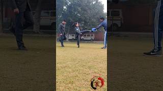 Kick Practice By students actionfest taekwondo kick karate [upl. by Hteazile]