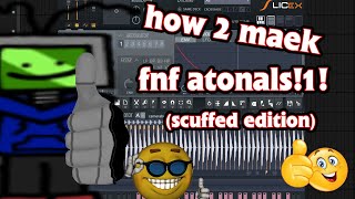 Steams awesome tutorial on how to make FNF atonals [upl. by Seton]