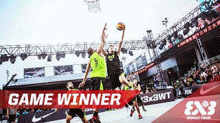 Lin Jiang sends Beirut home  Beijing  FIBA 3x3 World Tour [upl. by Zennas486]