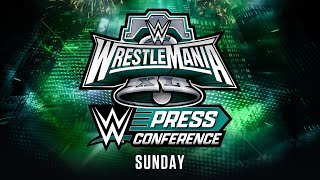 WrestleMania XL Sunday PostShow Press Conference April 7 2024 [upl. by Sihtam]