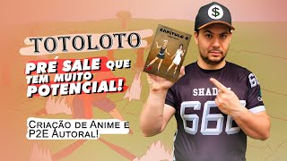 Totoloto  Projeto Cripto Artistico Quadrinhos que vão virar anime e game P2E FairLaunch PinkSale [upl. by Anaeg]