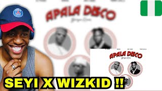 DJ Tunez  APALA DISCO Remix Wizkid Seyi Vibez amp Terry Apala RÉACTION [upl. by Piero99]