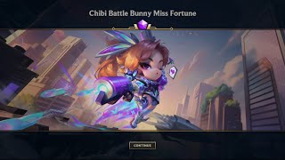 TFT  12  Chibi Battle Bunny Miss Fortune animations [upl. by Eelirrem]