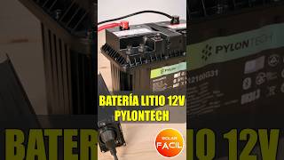 Batería Litio 12V Camper Autocaravana Pylontech RT12100G31 autoconsumosolar [upl. by Britte]