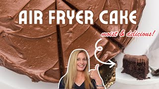 How to Make a Delicious Cake in Your Air Fryer [upl. by Ciapas]