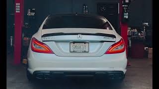 Mercedes CLS 63 amg Wesitec Stage 2  Exhaust sound Acceleration 🔥 [upl. by Cleavland]