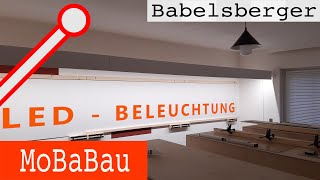 LEDBeleuchtung  Modellbahnbau in H0 [upl. by Anihpled103]