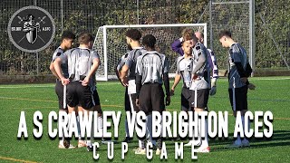 A S CRAWLEY vs BRIGHTON ACES  “Repeat or Revenge” SUNDAY LEAGUE FOOTBALL  SNUS TV [upl. by Ecilahs667]