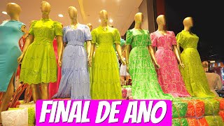 ROUPAS PARA NATAL E ANO NOVO Feirinha da Madrugada do Brás [upl. by Denney]