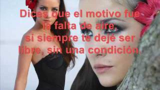 Natalia Oreiro Me Muero De Amor with lyric Espanol [upl. by Terag419]