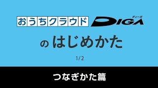 おうちクラウドDIGAのはじめかた（つなぎ方篇）【パナソニック公式】 [upl. by Yrrak387]