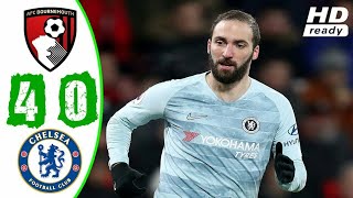 Bournemouth vs Chelsea 40 All goals and highlights 2019 [upl. by Jose]