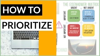 How to Prioritize Tasks Effectively GET THINGS DONE ✔ [upl. by Noiz]