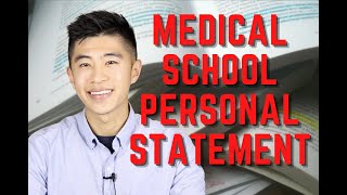 How to write the Medical School Personal Statement [upl. by Arinaid]