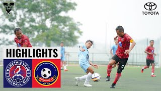 MPL HIGHLIGHTS Electric Veng FC vs Mizoram Police FC [upl. by Annoyek95]