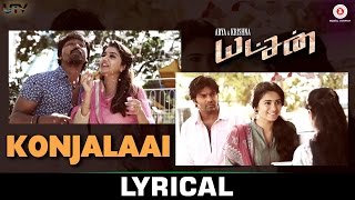 Konjalaai Lyrical  Yatchan  Arya Krishna amp Deepa Sannidhi  Yuvan Shankar Raja amp Tanvi Shah [upl. by Ottavia]