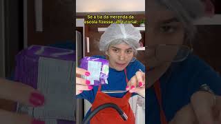 Se a tia da merenda da escola fizesse um tutorial [upl. by Atteiluj]