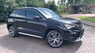 2022 Seat Ateca Xperience Black short visual preview [upl. by Bodwell]