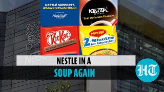 Unhealthy Maggi KitKatmaker Nestle in spot after internal paper is reported [upl. by Akiner472]