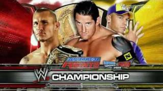 WWE Bragging Rights 2010 Randy Orton vs Wade Barrett [upl. by Akirret440]