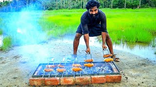 CHEESE CHICKEN BARBEQUE MAKING  കഴിച്ചാൽ വായിൽ കപ്പലോടും  M4 TECH [upl. by Greenstein]