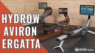 Aviron vs Hydrow vs Ergatta  Rowing Machine Comparison Review [upl. by Aissila]