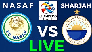 NASAF SHARJA JONLI EFIR NASAF VS SHARJAH LIVE НАСАФ ШАРЖА ПРЯМОЙ ЭФИР [upl. by Amuwkuhc]