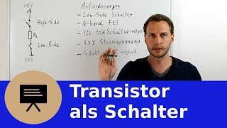 0x1A Transistor MOSFET als Schalter [upl. by Blodget]