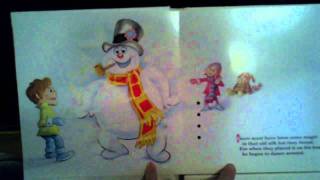 Hallmark Frosty the Snowman Book Recording [upl. by Addi]