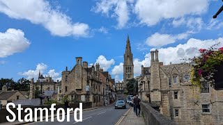 Exploring the most beautiful town in Lincolnshire Stamford  July 2024 [upl. by Valiant695]