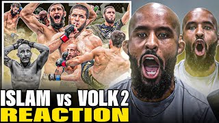 ISLAM vs VOLK INSTANT REACTION  DJ PERFECTLY PREDICTS ISLAM KO [upl. by Sulamith]