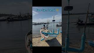 Lamai Koh Samui 🌴 Free Island Gym 🏋️‍♀️🏋️‍♂️ thailand gym lamaibeach islandlife kohsamui [upl. by Nickerson]