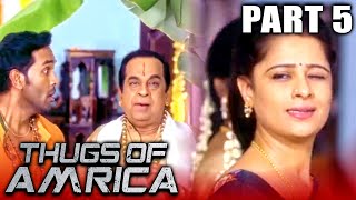 Thugs Of Amrica Telugu Hindi Dubbed Movie in Parts  PARTS 5 OF 11  Vishnu Manchu [upl. by Ahsak]