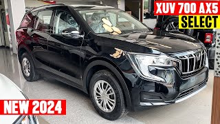 2024 New Mahindra XUV 700 AX5 Select Variant Walkaround  MAHINDRA XUV700 2024 [upl. by Adnesor]